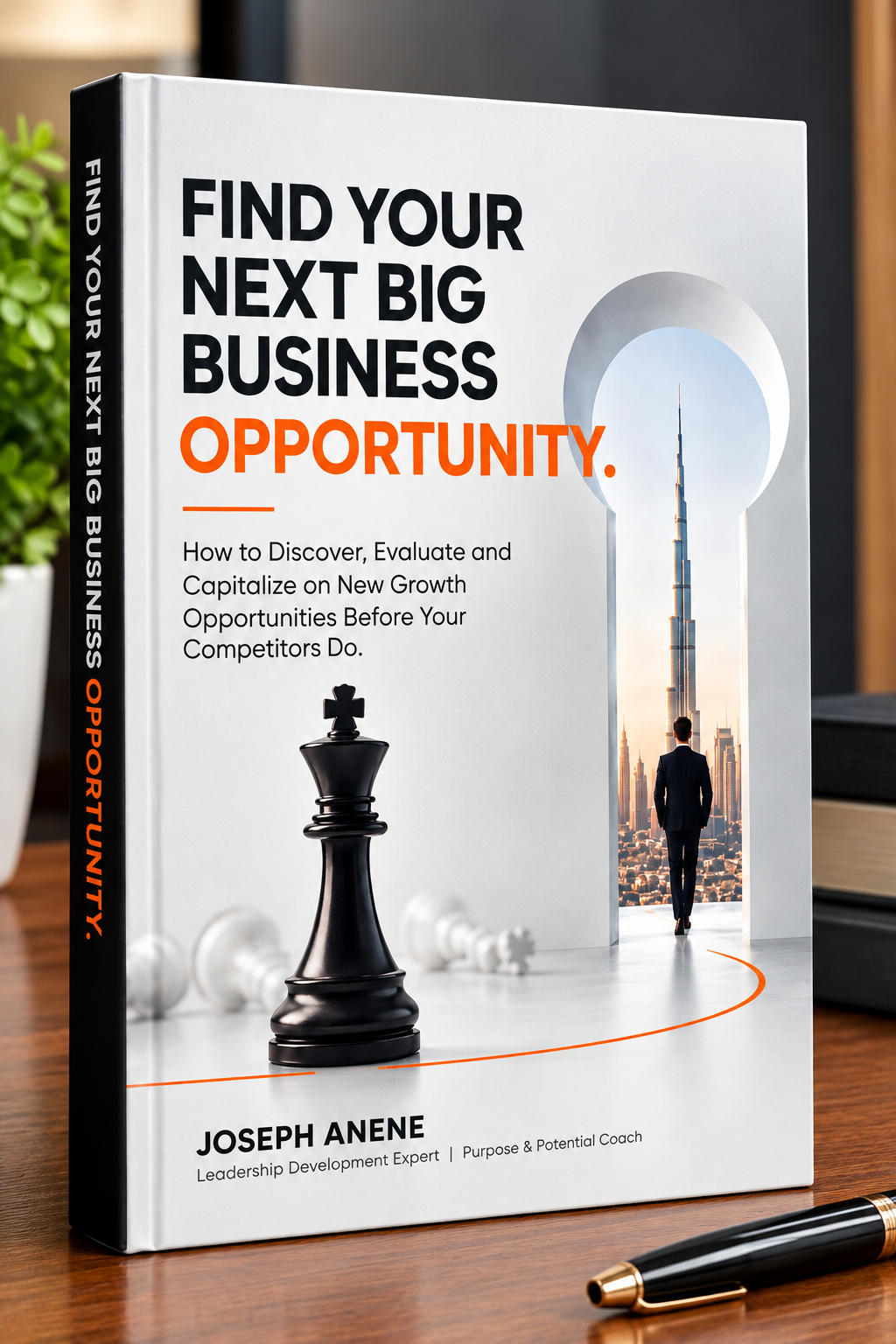 Find Your Next Big Business Opportunity premium PDF mockup